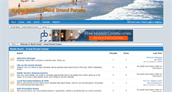 Desktop Screenshot of myrtlebeachforums.com